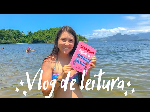 VLOG DE LEITURA | VERMELHO, BRANCO E SANGUE AZUL - Escritora Whovian