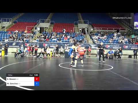 112 Lbs Round Of 64 - Katherine Bowen, Missouri Vs Mia Sanchez, California 2b6a