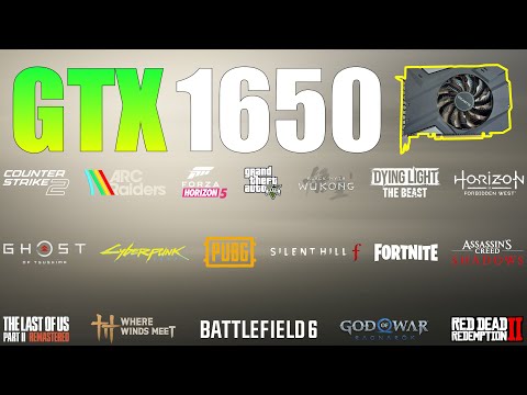GTX 1650 | 26 Games Tested | Should you Buy it in late 2025?