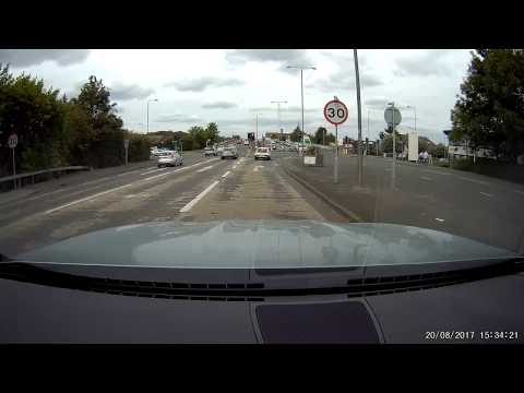 YH61HRG, Bad bully driving, Denby Dale Road, Wakefield.