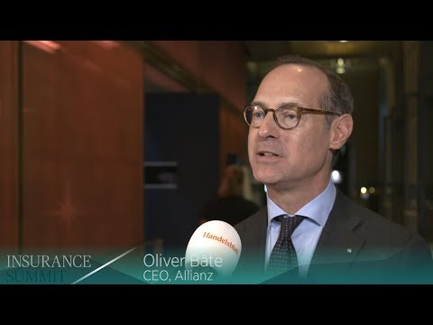 Interview mit Oliver Bäte (Allianz) | Handelsblatt Insurance Summit 2018