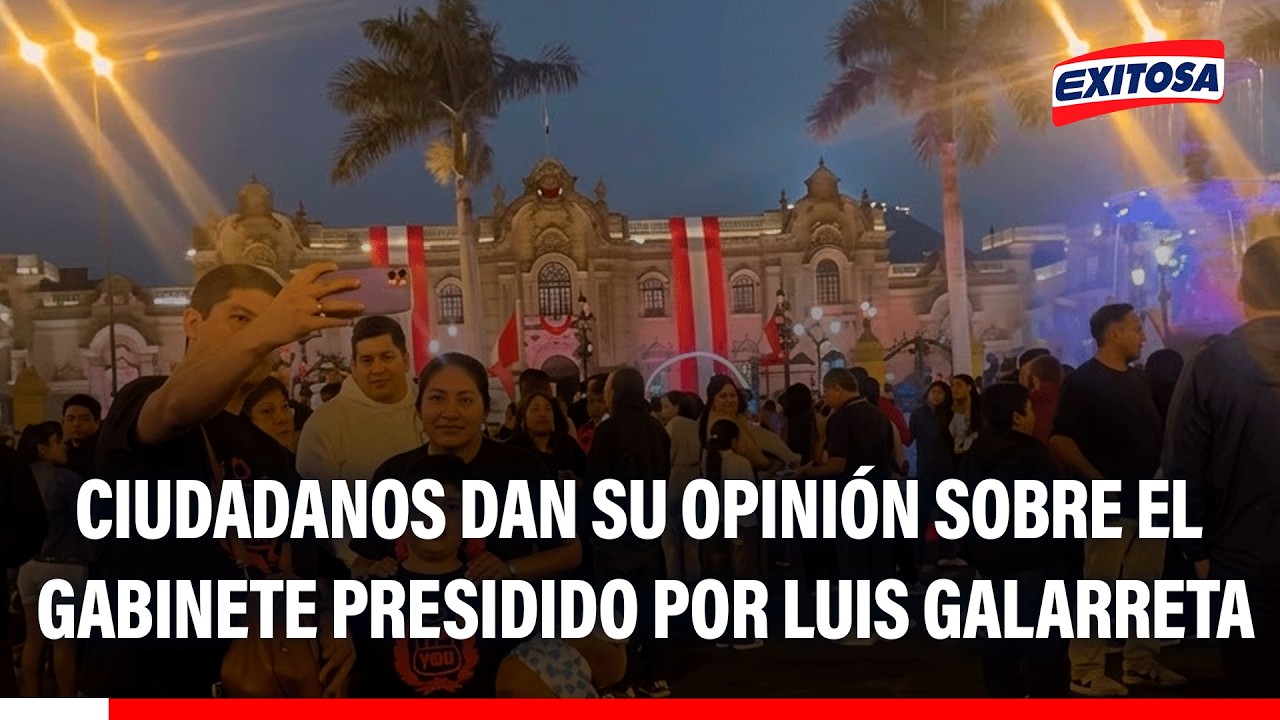 🔴🔵 Ciudadanos opinan sobre la conformación del primer Gabinete Ministerial de Keiko Fujimori