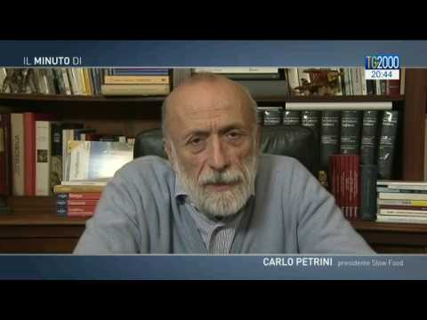"Il minuto di...Carlo Petrini" del 10 febbraio 2017