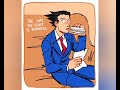 Phoenix Wright Ace Attorney Comic dub: “I’m attracted to you…”