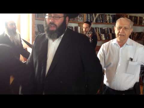 Rikud at the Baal Shem Tov Shul in Mezhibuzh, Ukraine - Aish Kodesh - With Rav Moshe Weinberger