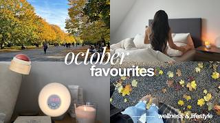 OCTOBER MONTHLY FAVOURITES 🌙 | wellness & lifestyle essentials