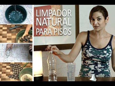 Faça o seu próprio limpador NATURAL de pisos!