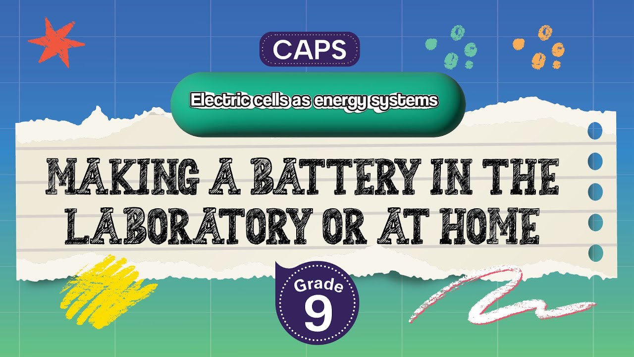 [GRADE 9] Making a battery in the laboratory or at home