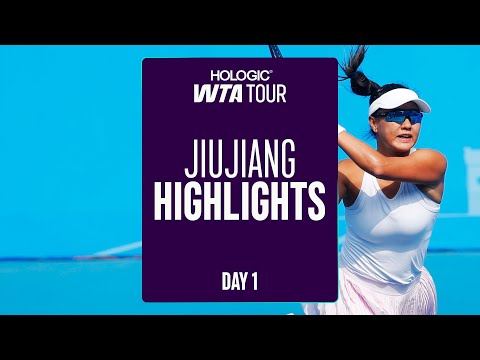 Day 1 in Jiujiang featuring Guo, Zheng, Putintseva, & more | WTA Match Highlights