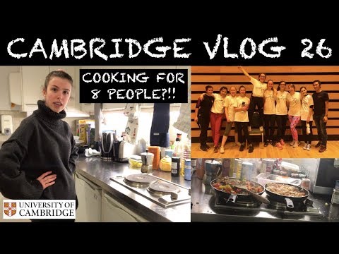 CAMBRIDGE VLOG 26: JUGGLING WORK, COOKING AND EXERCISE!