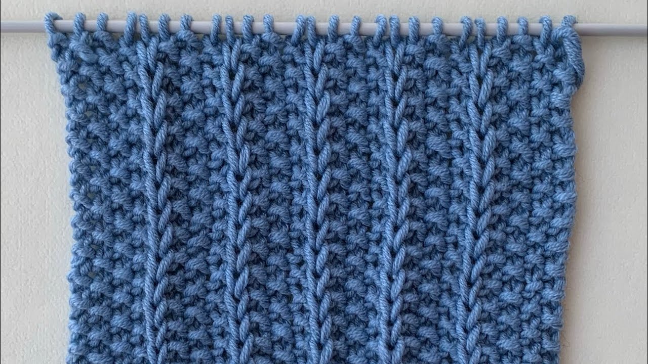 Punto ai ferri molto semplice. Solo due giri. Adatto a tutti i progetti. Punto n. 18??