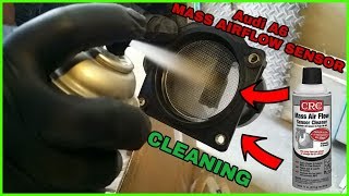 Mass Air Flow Sensor (MAF) CLEANING!- Audi