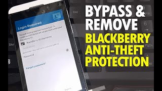 How To Remove & Bypass Blackberry Id From Z10 Without Password | Anti Theft Protection id blackberry