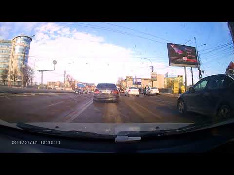 Авария с пешеходом в Воронеже