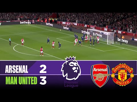 ARSENAL vs MANCHESTER UNITED 2-3 | 2026 Premier League | Match Highlights