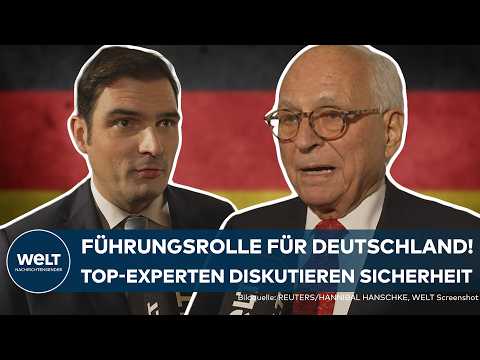 AXEL SPRINGER NEUBAU: Top-Experten fordern Führungsrolle für Deutschland auf WELT-Sicherheitsgipfel