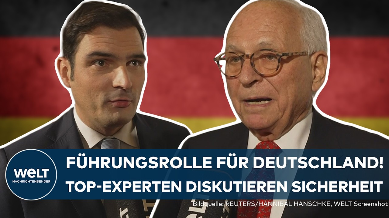 AXEL SPRINGER NEUBAU: Top-Experten fordern Führungsrolle für Deutschland auf WELT-Sicherheitsgipfel