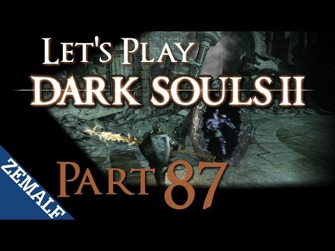 Let's Play Dark Souls 2 - Part 87 - Looking Glass Knight [BLIND]