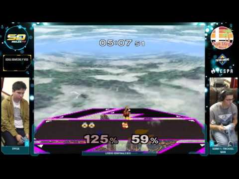 SDSU Biweekly #33 - Singles LF: OkamiBW vs. TpFox - SSBM