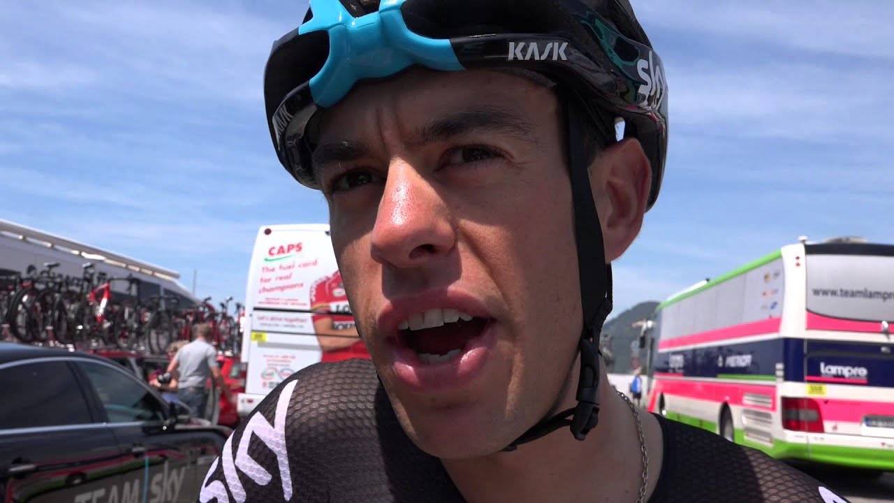 Giro d'Italia: Richie Porte looking forward to stage 5 - YouTube
