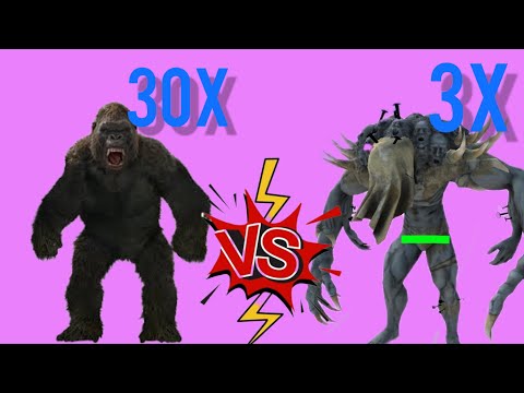 Animal Revolt Battle Simulator 3 Scourge VS 30 Mutant primates.