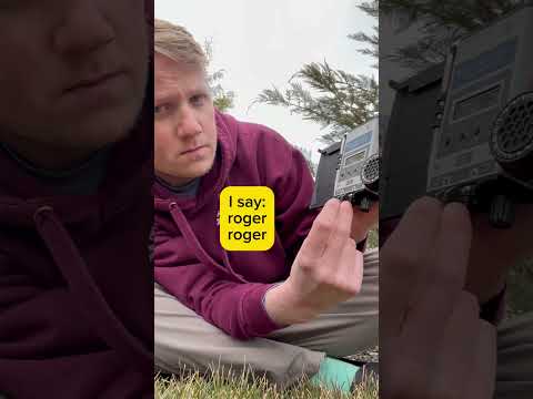 My favorite radio in the entire world #hamradio #morsecode