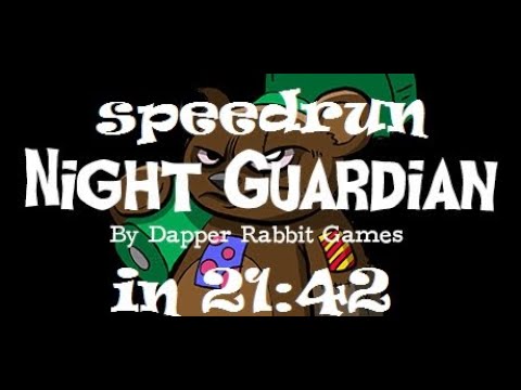 Night Guardian - Speedrun Any% in 21:42 [World Record]