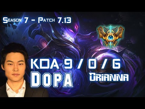 Dopa ORIANNA vs VLADIMIR Mid - Patch 7.13 KR Ranked