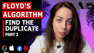 YouTube video 'Floyd’s Algorithm for Cycle Detection | LeetCode 287. Find the Duplicate Number | Part 2'