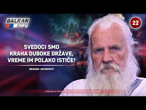 INTERVJU: Dragan Jovanović - Svedoci smo kraha duboke države, vreme im polako ističe! (9.6.2024)