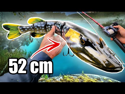 MONSTER vs Tiny Lures for PIKE FISHING 🔥 (1000 g Swimbait!!!)