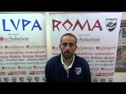 Lupa Roma-Cynthia 1-0: intervista a Giampietro Perrulli
