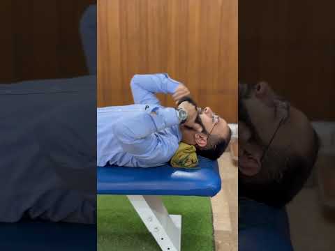 Neck Pain Relief for Forward Head Posture | Easy Lying Stretches at Home#NeckPainRelief #ForwardHead