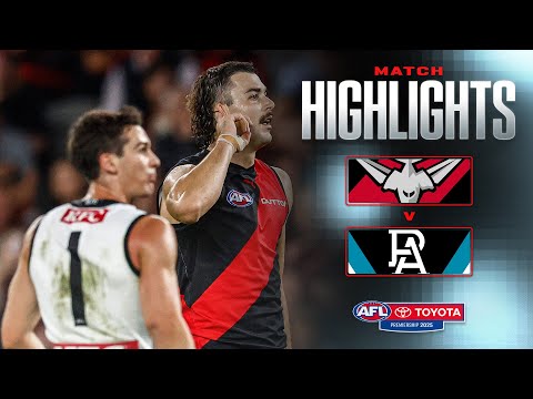 Essendon v Port Adelaide Highlights | Round 3, 2025 | AFL