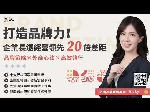 品牌行銷策略實戰班_Vicky老師