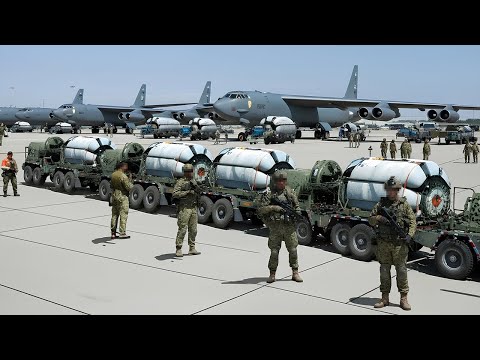 US Arms Dozens of B-52 Bombers with Gigantic Rotary Missile Launchers