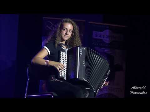 Am Dorfplatz gespielt beim Feuerwerk der Harmonika!