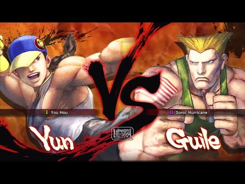 Coungster [Yun] vs X Darth Guile x [Guile] USF4