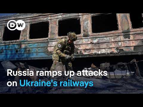 Why Russia is escalating attacks on Ukraine's rail network | DW News