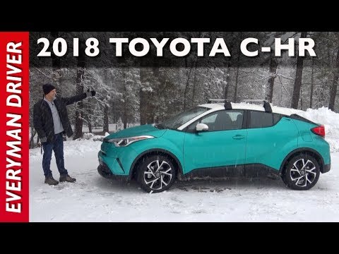 Here's the Snowy 2018 Toyota C-HR on Everyman Driver