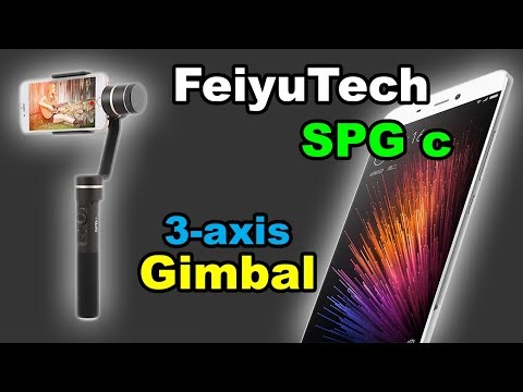 ✅  Feiyutech SPG C smartphone 3-axis gimbal stabilizer