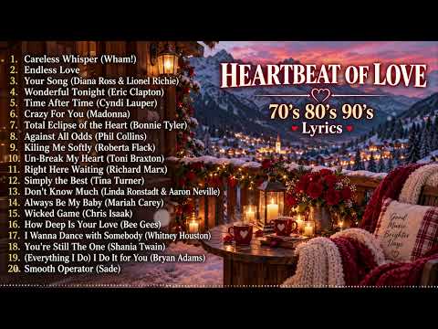 Romantic Love Songs Playlist 💖 The Best 70s 80s 90s Hits for Every Love Story