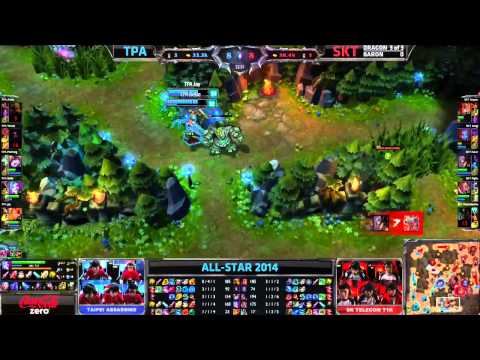 明星賽 TPA vs SKT   Day 1   2014 All Stars Paris   Taipei Assassins vs SK Telecom T1 K 720p