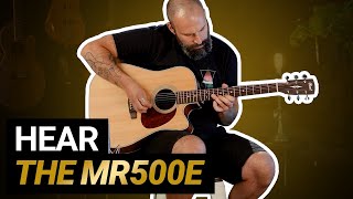 Video thumbnail for Hear The Cort MR500E OP Acoustic Guitar by Cort Guitars and Basses