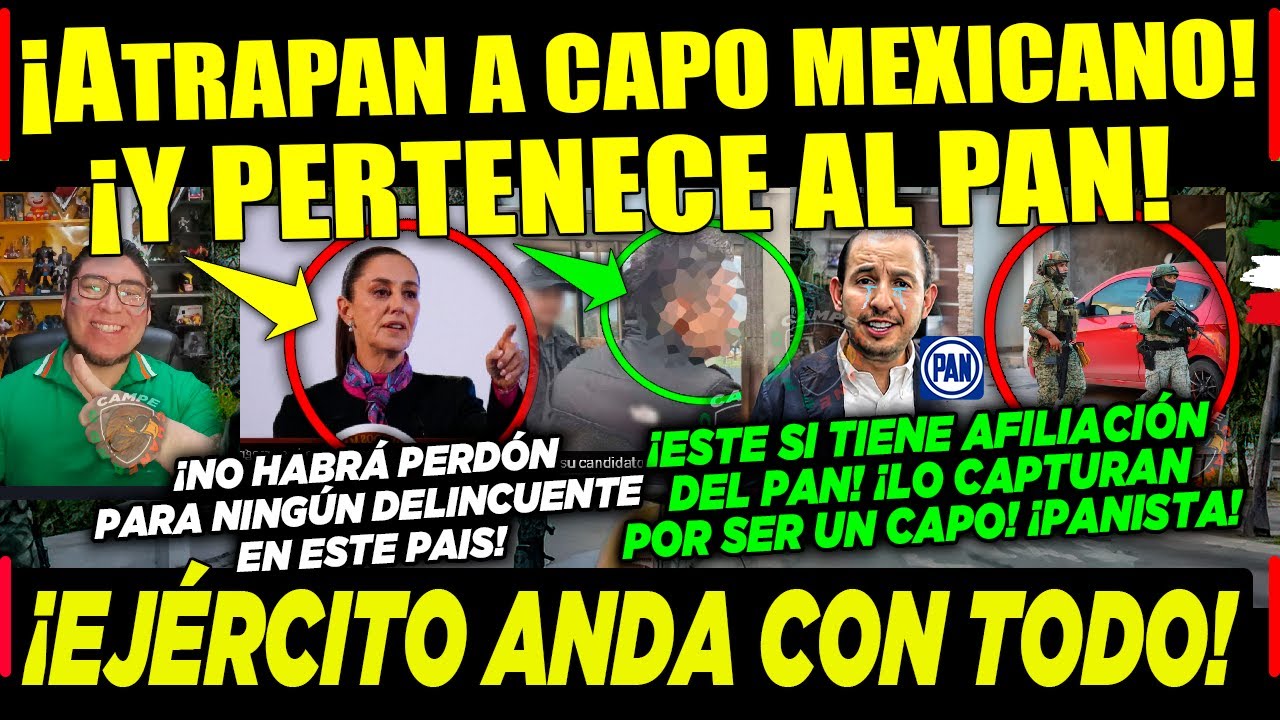 CAMPECHANEANDO VIERNES ¡ESCANDALO NACIONAL! ¡CAE PANISTA! MEDIOS QUIEREN OCULTARLO ¡CLAUDIA EJÉRCITO