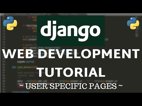 Django Tutorial User Specific Pages Access