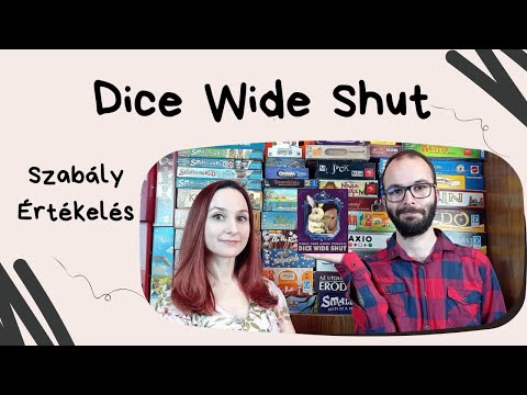 A legkevésbé nyuszis játék: Dice Wide Shut társasjáték játékbemutató és szabályismertető - Társasozz Okosan!