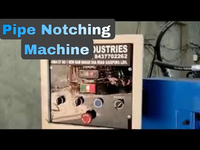 Pipe Notching Process PIPE NOTCHING MACHINE - tube profile pipe notching mitering machine ...