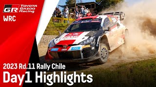 TGR-WRT 2023 Rally Chile - Day 1 highlights