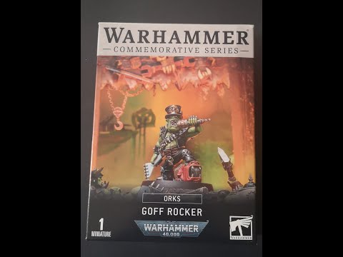 Goff Rocker Warhammer 40,000 - Unboxing